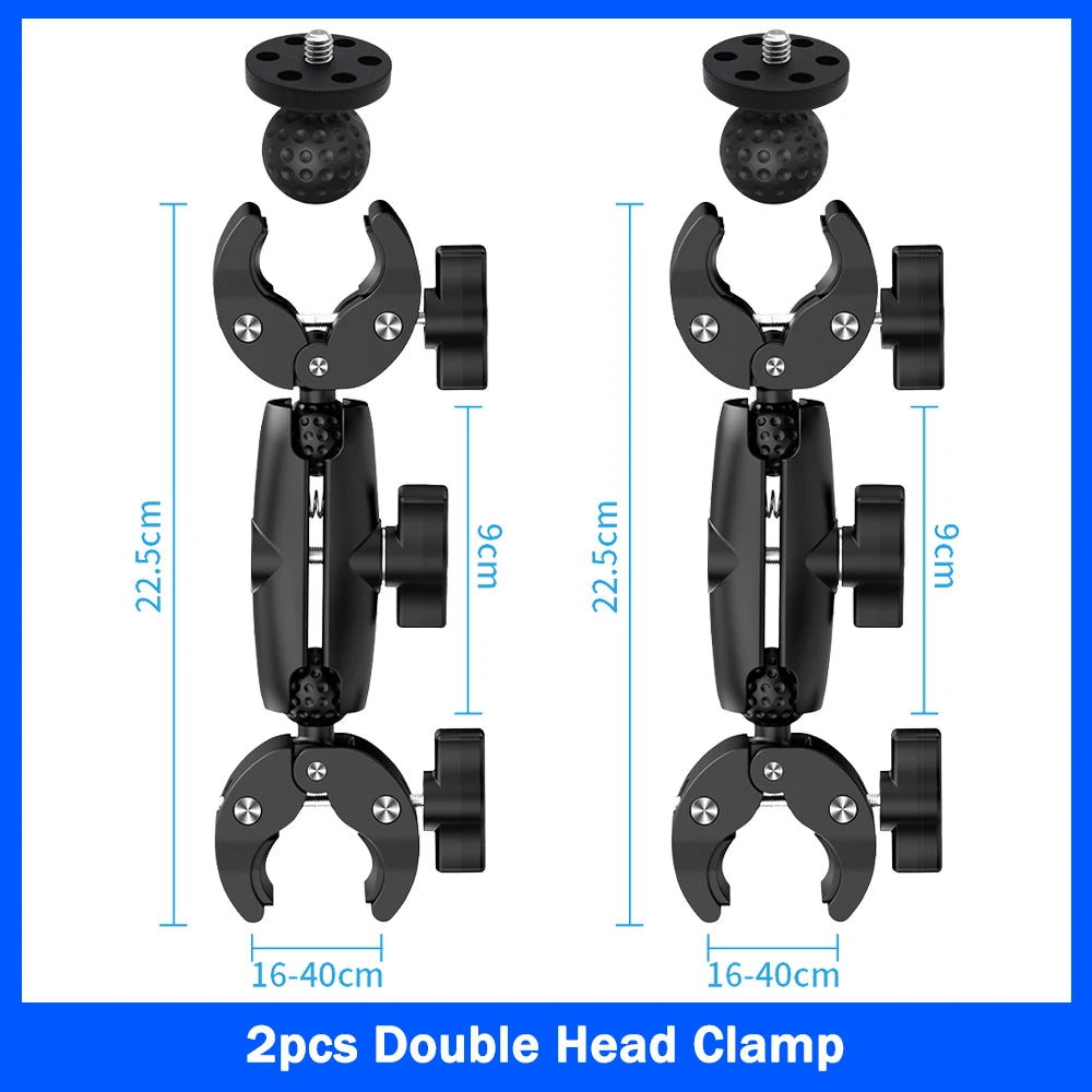 Insta360 X2 X3 X4 X5 Motorcycle Bike Mount Selfie Stick Kit