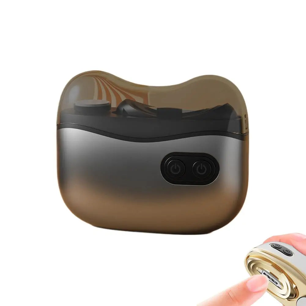2-in-1 Electric Nail Clipper & Polisher with LED Light | USB Electric Nail Clipper Oasis Select Black