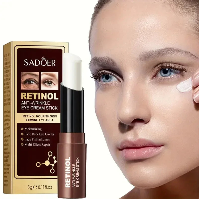 SADOER Retinol Eye Cream Stick – Brighten, Firm & Moisturize Retinol Eye Cream Oasis Select