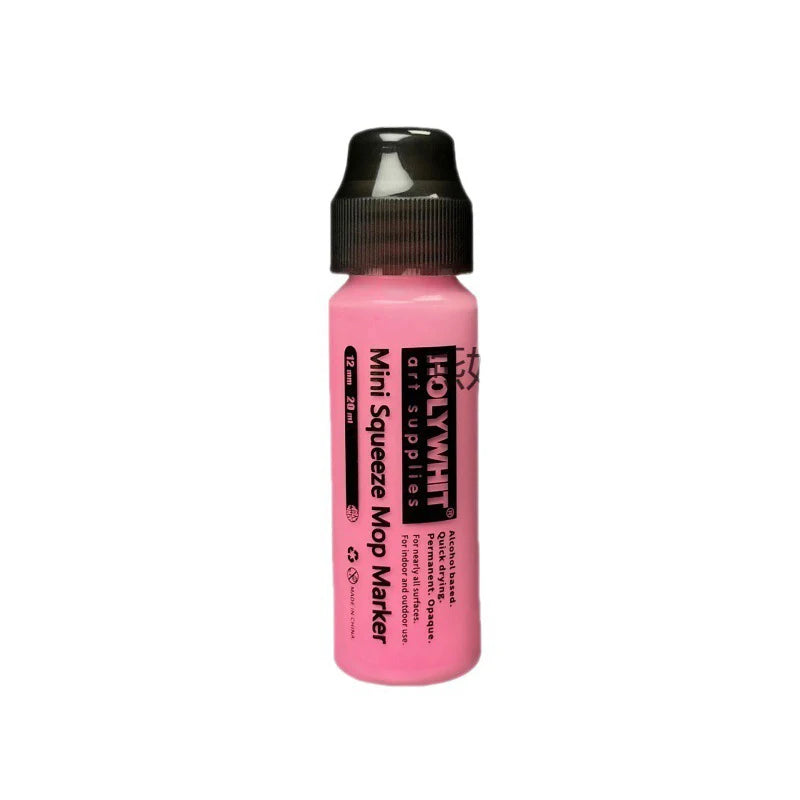 12mm/20ml Mini Graffiti Flow Pen Paint Signature Pen Round Tip Waterproof Marker With Ink Art Supplies Fluorescent Signature Pen Oasis Select