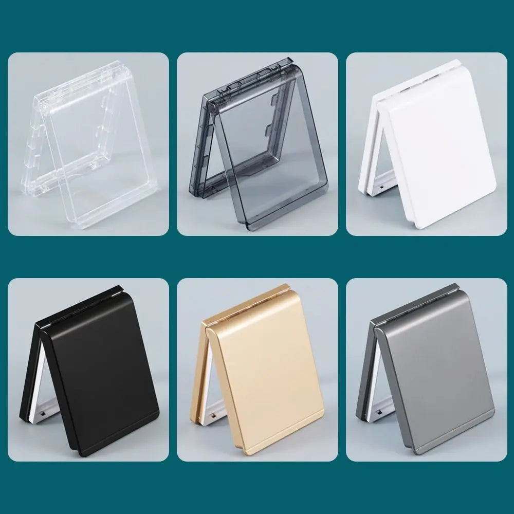 Self-Adhesive Plastic Switch Protective Cover Wall-mounted Socket Waterproof Box Bathroom Protection Socket Electric Plug Cover Oasis Select