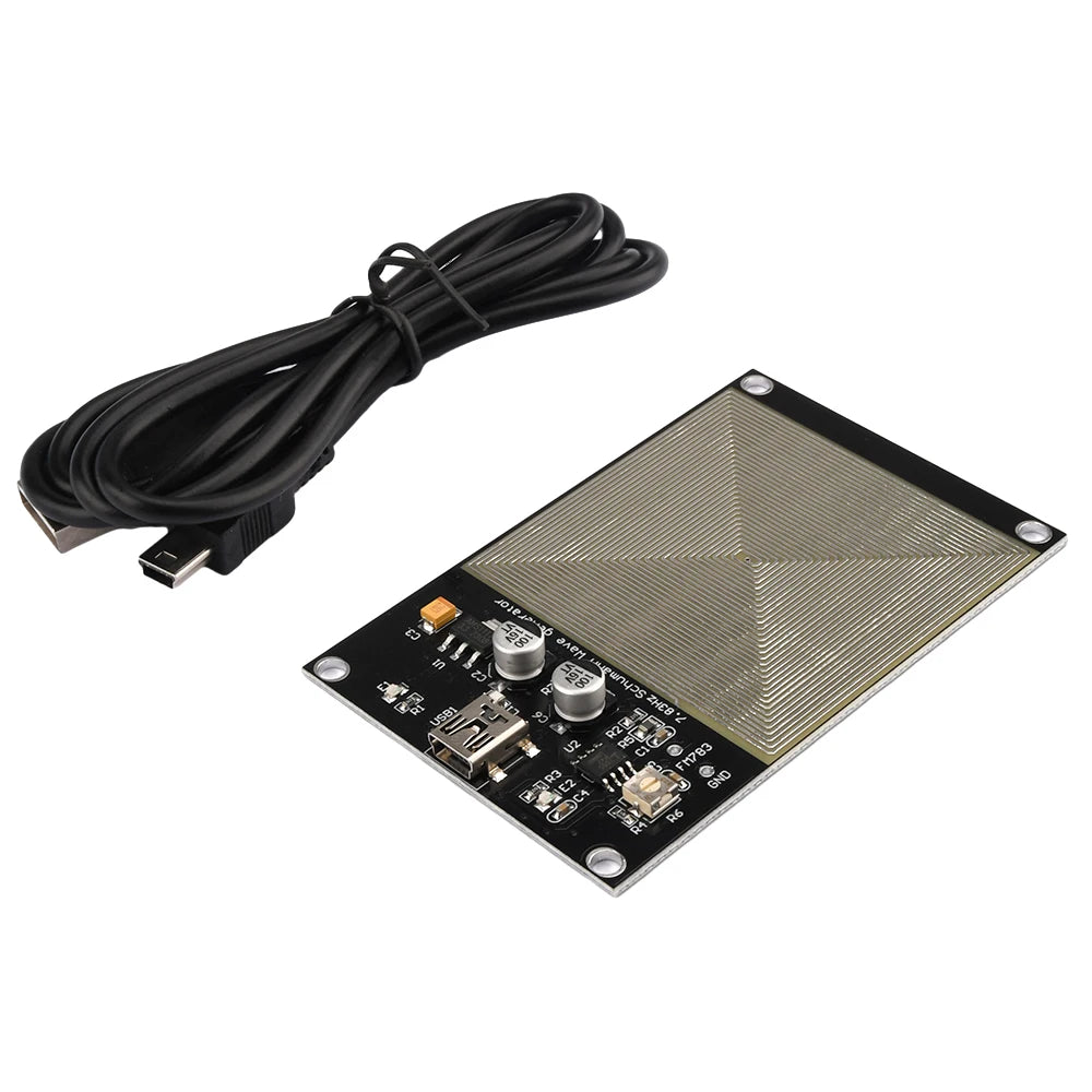 7.83Hz Schumann Wave Generator Ultra Low Frequency Pulse Generator Audio Resonator for Improving Sound Sleep with MiNi USB Cable Oasis Select Black