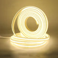 Waterproof COB LED Lights Strip 220V COB Light LED Room Decoration EU Plug 288 LEDS For Room Kitchen Outdoor Garden lighting LED Oasis Select Natural White No ON-OFF Switch 1m