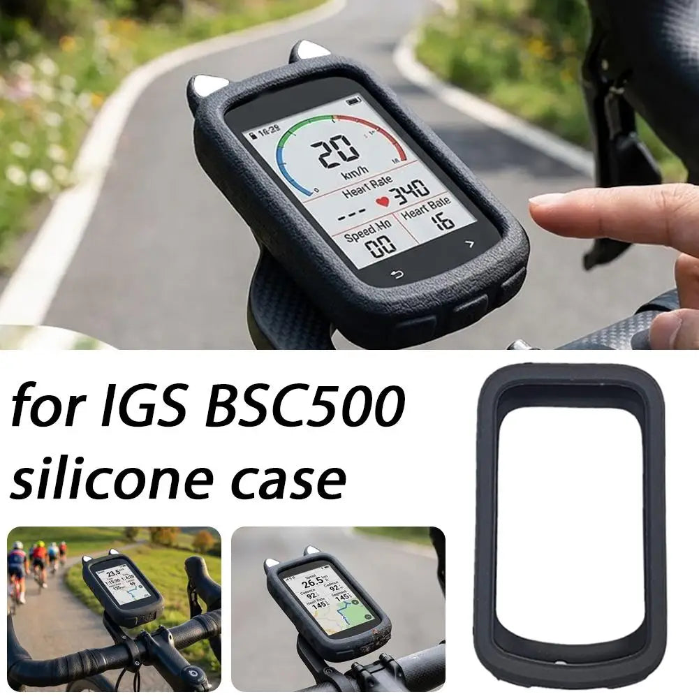 Silicone Case for IGS BSC500 Bike Computer – Cat Ear Cover