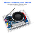 Portable FM Radio DIY Kit RDA5807 Radio DIY Module 87-108MHz Adjustable Frequency Radio DIY With OLED Display Oasis Select Default Title