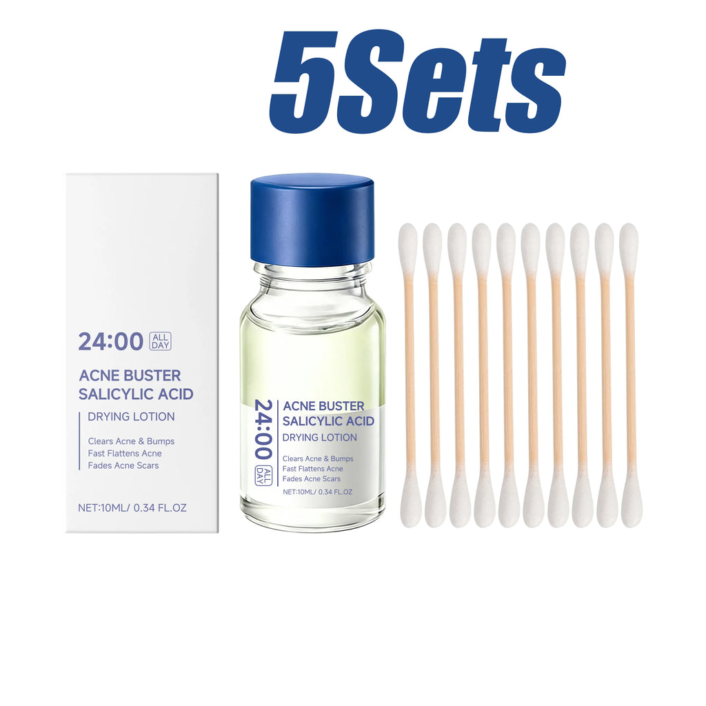 Salicylic Acid Acne Buster Remover Blackhead Oil Control Tenderizing Delicate Pores Pimple Spot Remover Facial Skin Care Essence Oasis Select 5sets