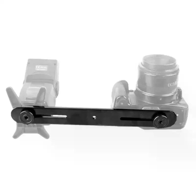 Flash Bracket Tripod with 2 Hot Shoe Adapters for DSLR
