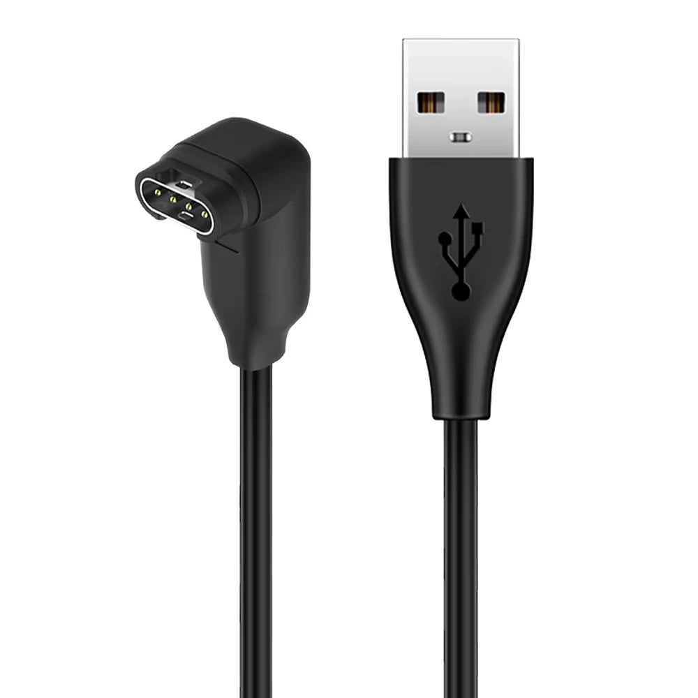 Magnetic USB-A/C Charger Cable for Garmin Fenix 5 6 7 Forerunner Magnetic Charging Cable Oasis Select USB A Elbow
