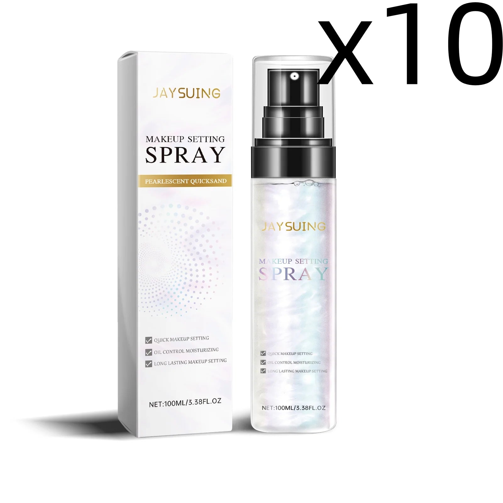 Jaysuing Makeup Setting Spray – Oil Control & All-Day Hold Makeup Setting Spray Oasis Select 100ml Boxed X 10PCS