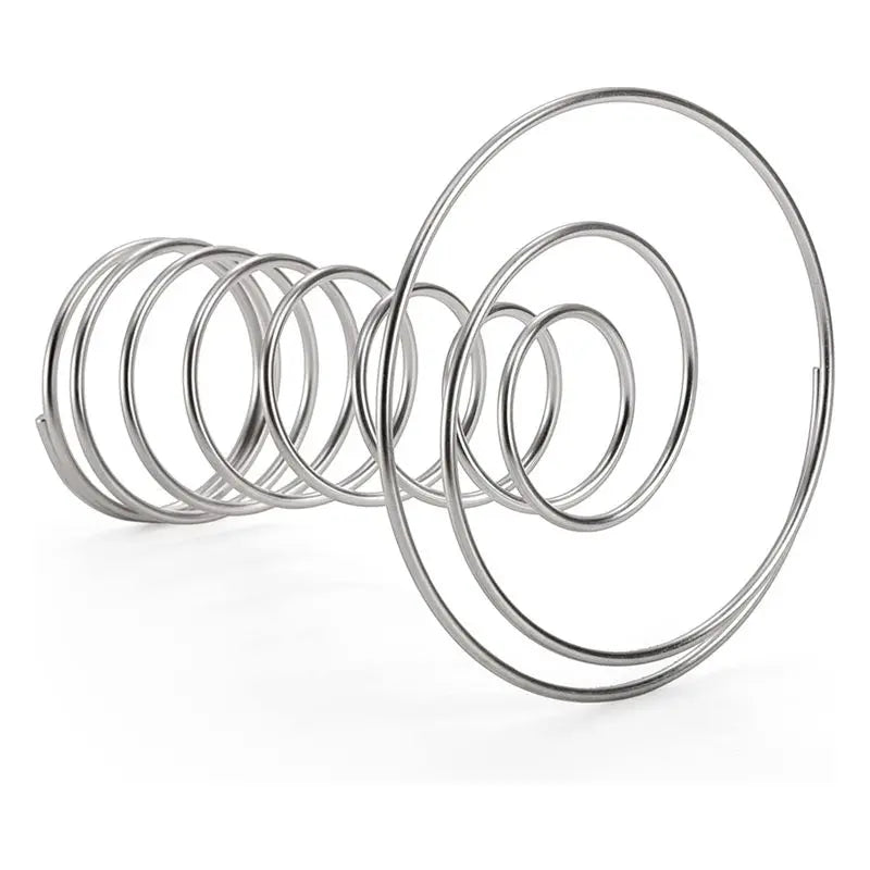 LIKE WISH 8 Pack Silver Ice Cream Cone Holders, Stainless Steel Cone Holders Pizza Cone Holders Oasis Select