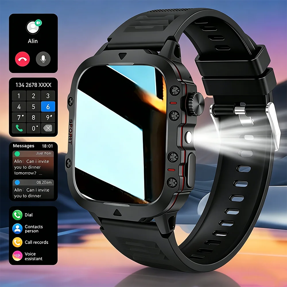 ERUN Smartwatch | Bluetooth Calling, Sports Modes & Step Tracker