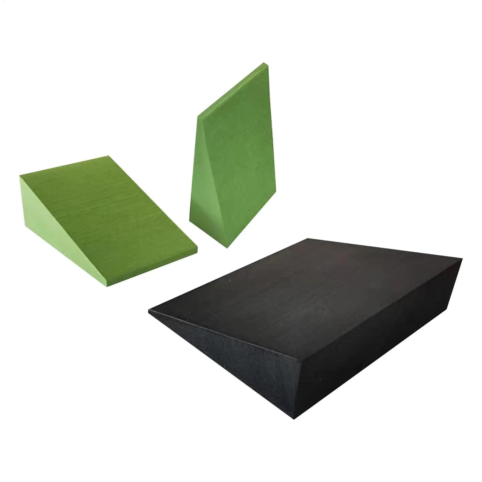 3-Pack EVA Foam Yoga Wedge Blocks – Slant Board for Squats