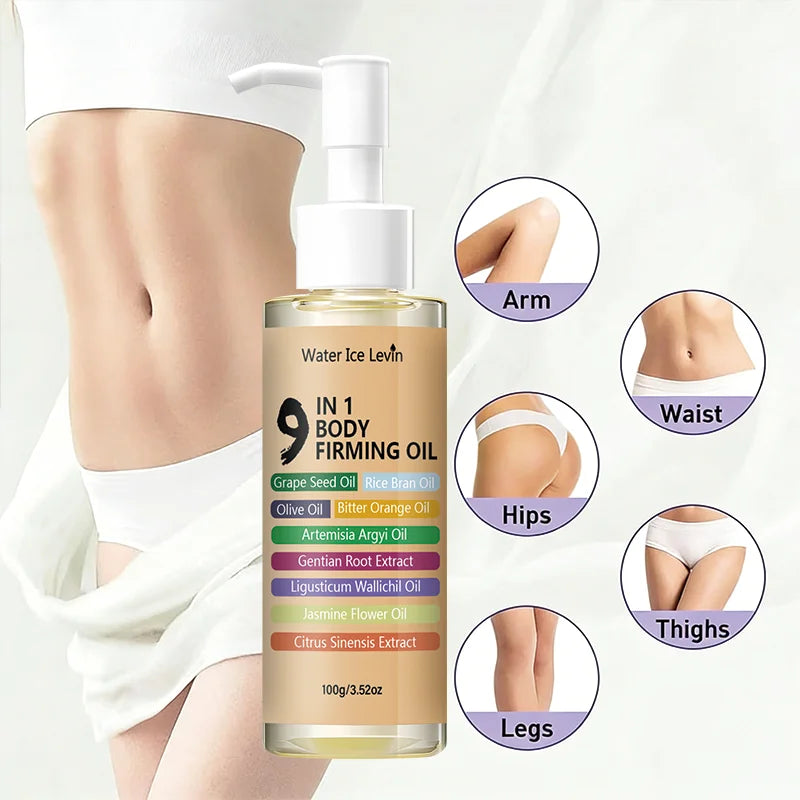 9-in-1 Body Firming & Toning Oil – Natural Herbal Blend Body Firming Oil Oasis Select