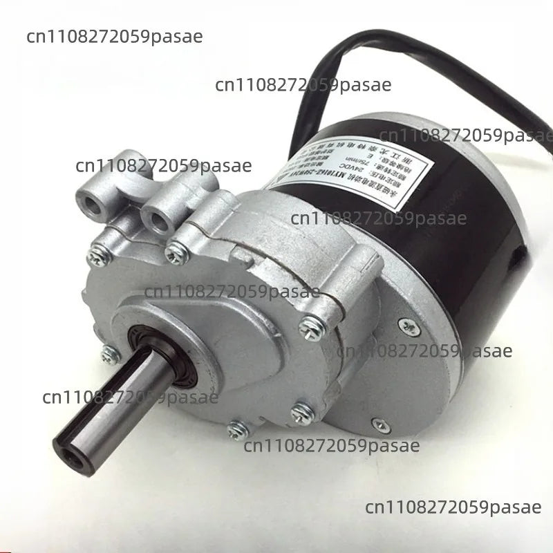 Brushed DC Gear Motor 250W 24V 75–120RPM Electric Wheel