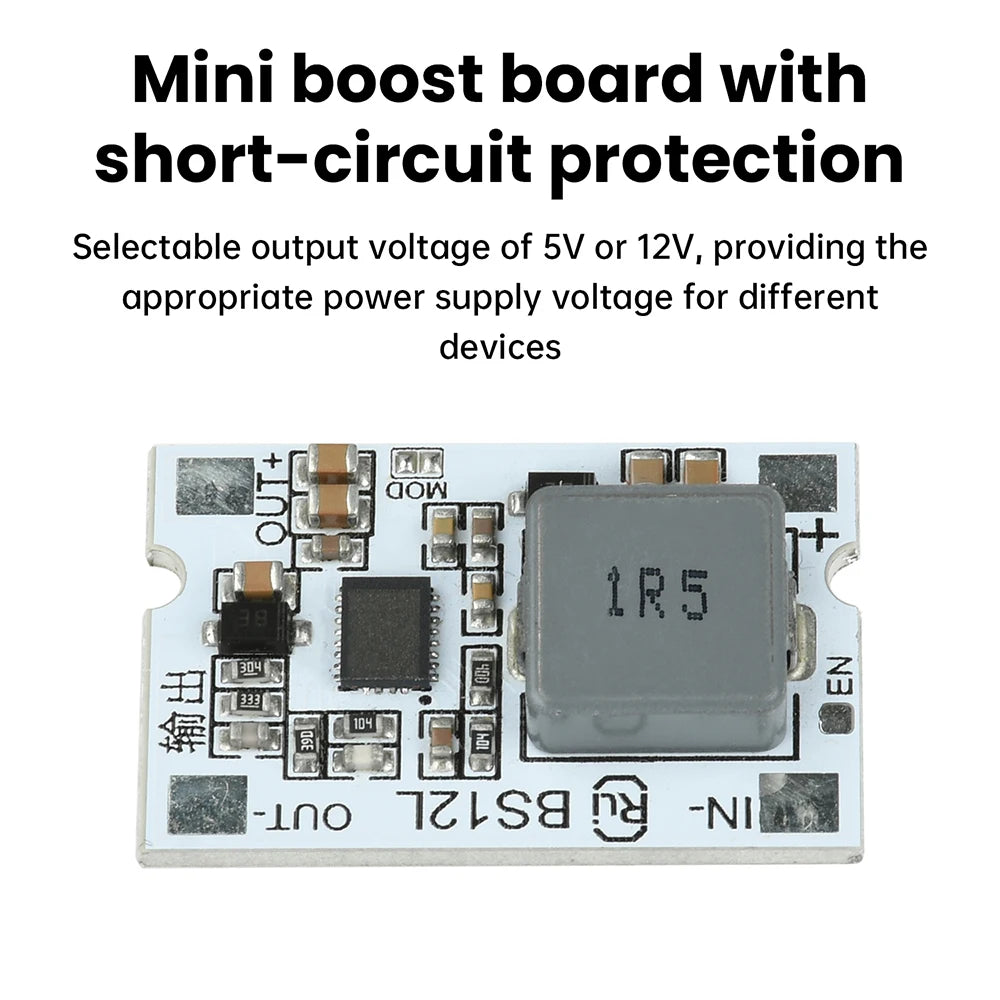 DC 2.7-11V To 5V /12V Converter 10A Boost Module Buck Regulator Step Up Board Power Supply Oasis Select