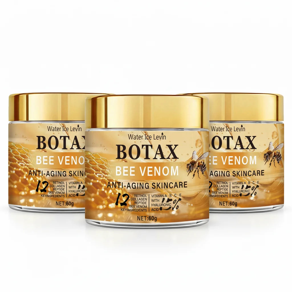 "Botax" Bee Venom Cream - Deep Wrinkle Treatment, Skin Rejuvenation & Firming Action with Collagen Water Ice Levin. 60g. Oasis Select C