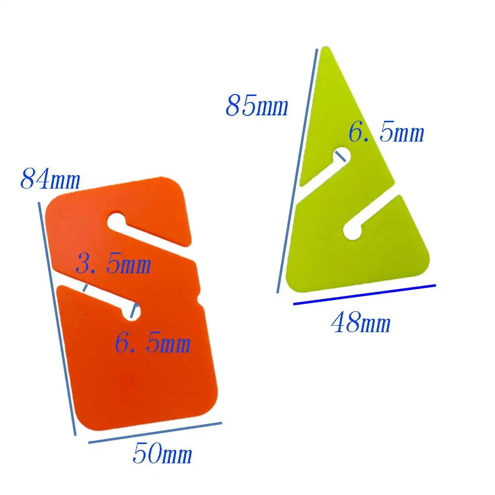 5pcs Cave Dive Arrows Square Wreck Line Marker for Technical Diving Safety Reel Spool Attachment Dive Directional Signal Cookie Oasis Select