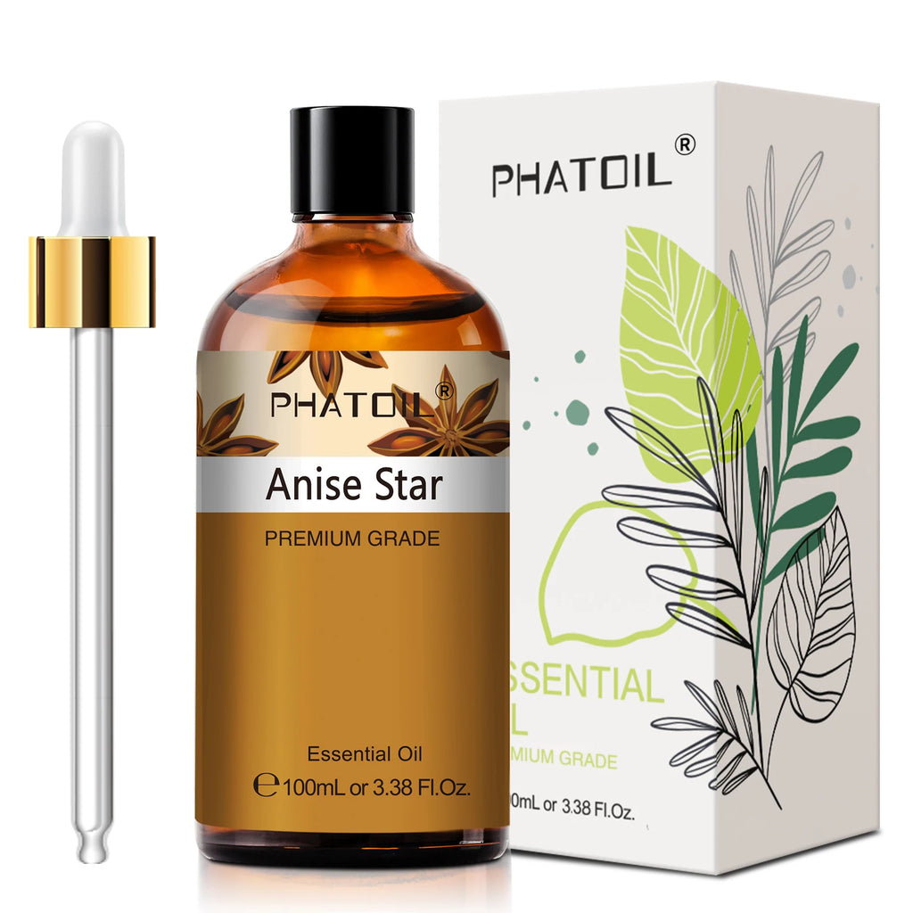 PHATOIL 100ml Pure Essential Oil for Diffuser & Humidifier