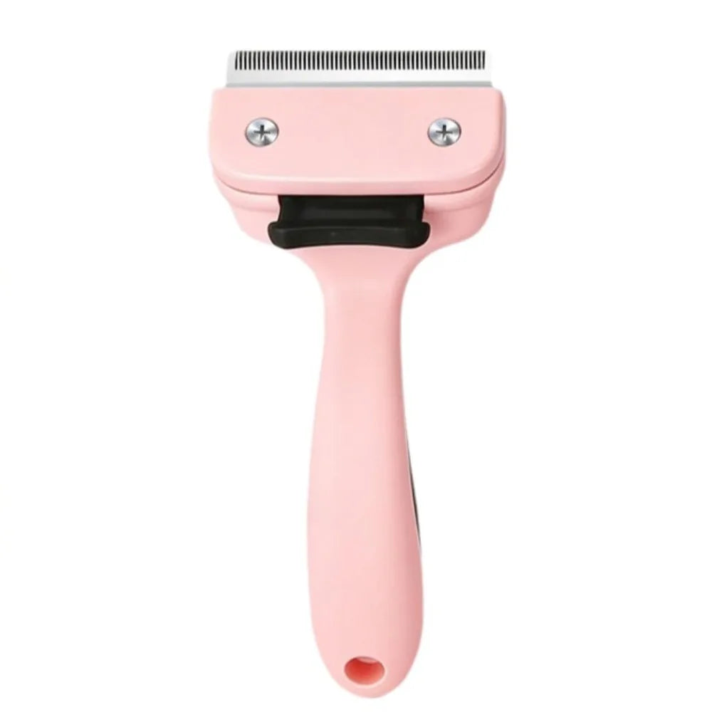 Anti-Slip Pet Hair Remover Comb | Dog & Cat Grooming Brush
