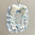 Plush Lace Photocard Holder – Anime Lolita Ribbon Card Case