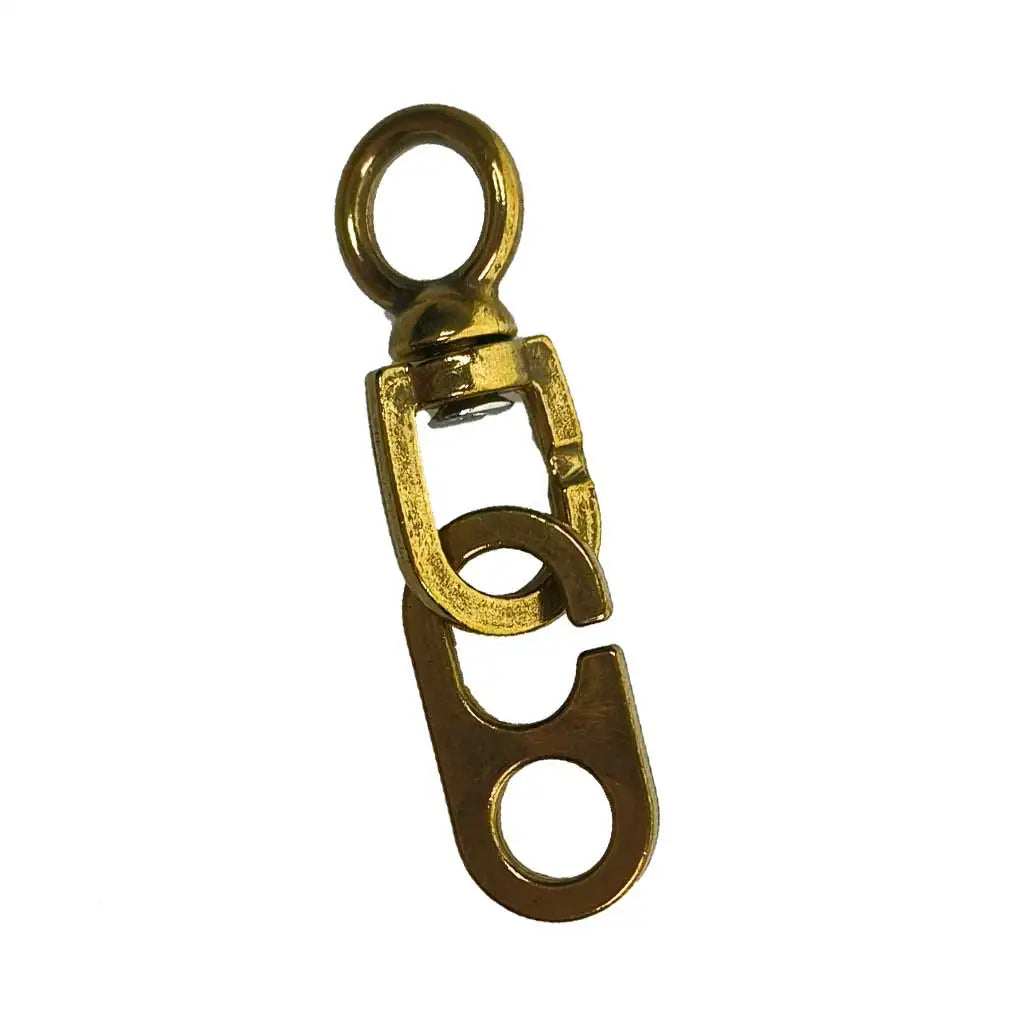 1/2pc Brass Metal Flag Swivel Snap Hook flag pole Attachment For Yachting Boat Sailing Oasis Select pc1