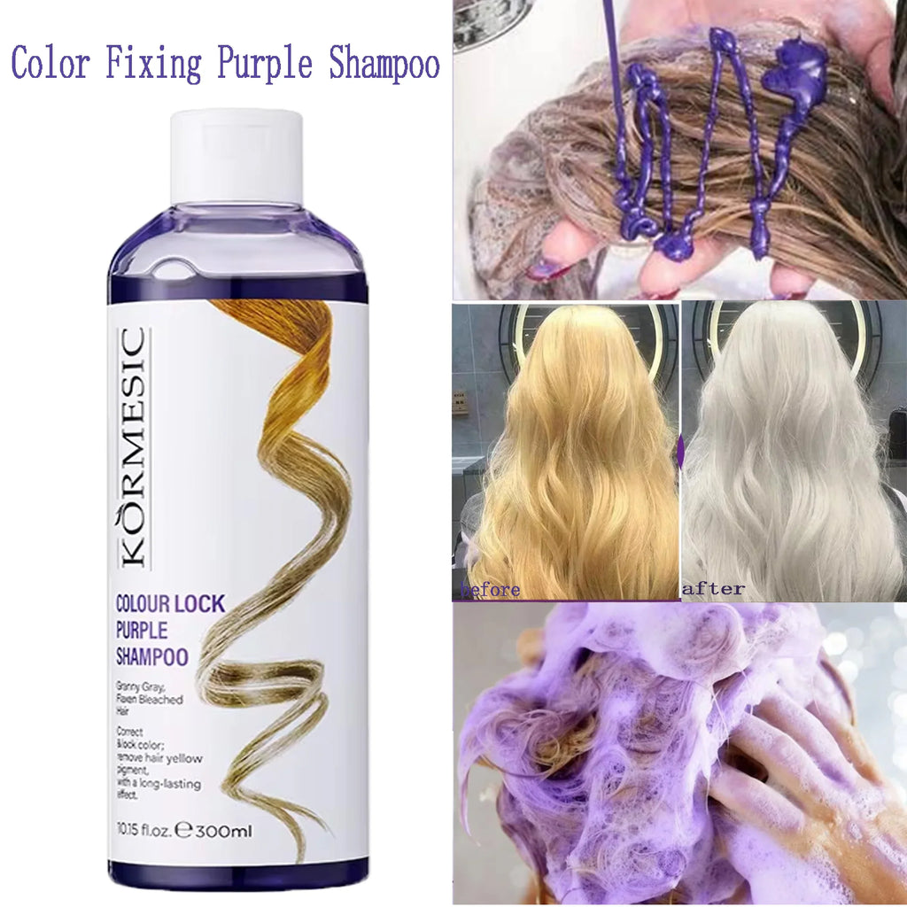 Purple Toning Shampoo 300ml – Color Fix for Blonde & Gray Hair