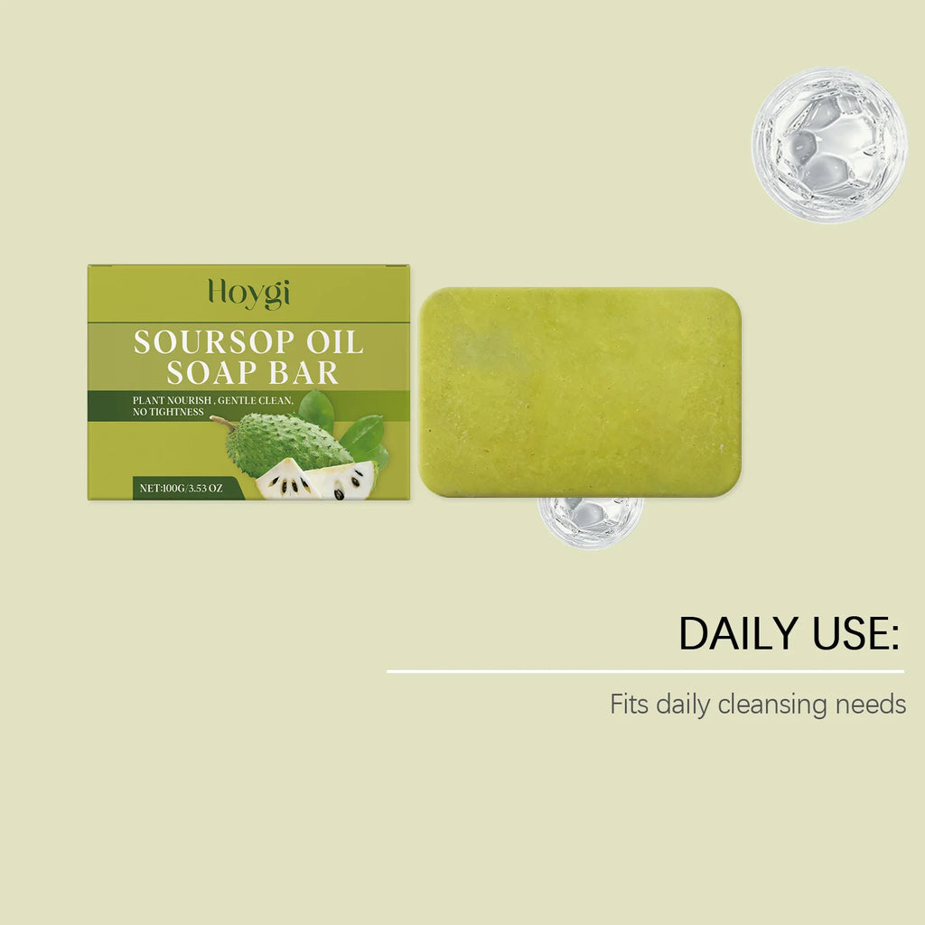 Hoygi Soursop Oil Soap – Cleanse, Nourish & Moisturize Skin
