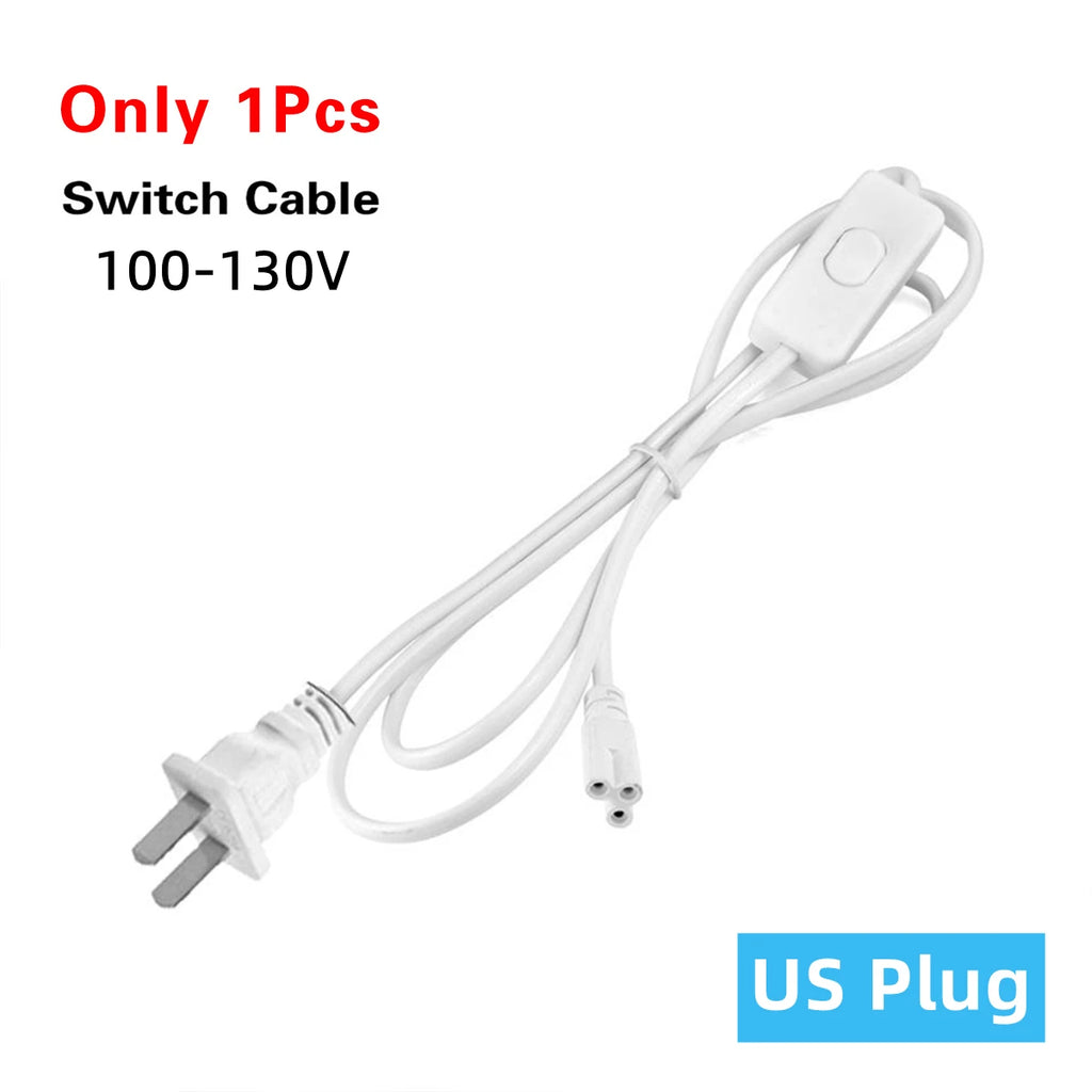 T5/T8 Led Tube Light 15W/25W Aluminium Bar Lamp 50CM 2835LEDs Ceiling Wall Lamps for Indoor Workbench Warehouse Garage Lighting Oasis Select Only US Swtich Wire