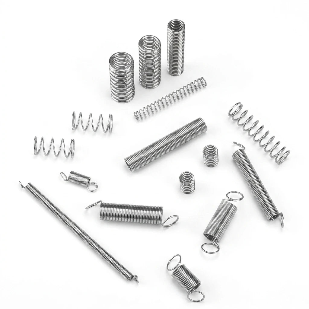 200PCS Spring Set Hardware Tension Compression Electrical Torsional Extension Springs Kit for Home Repair And Maintenance Oasis Select 200PCS Set