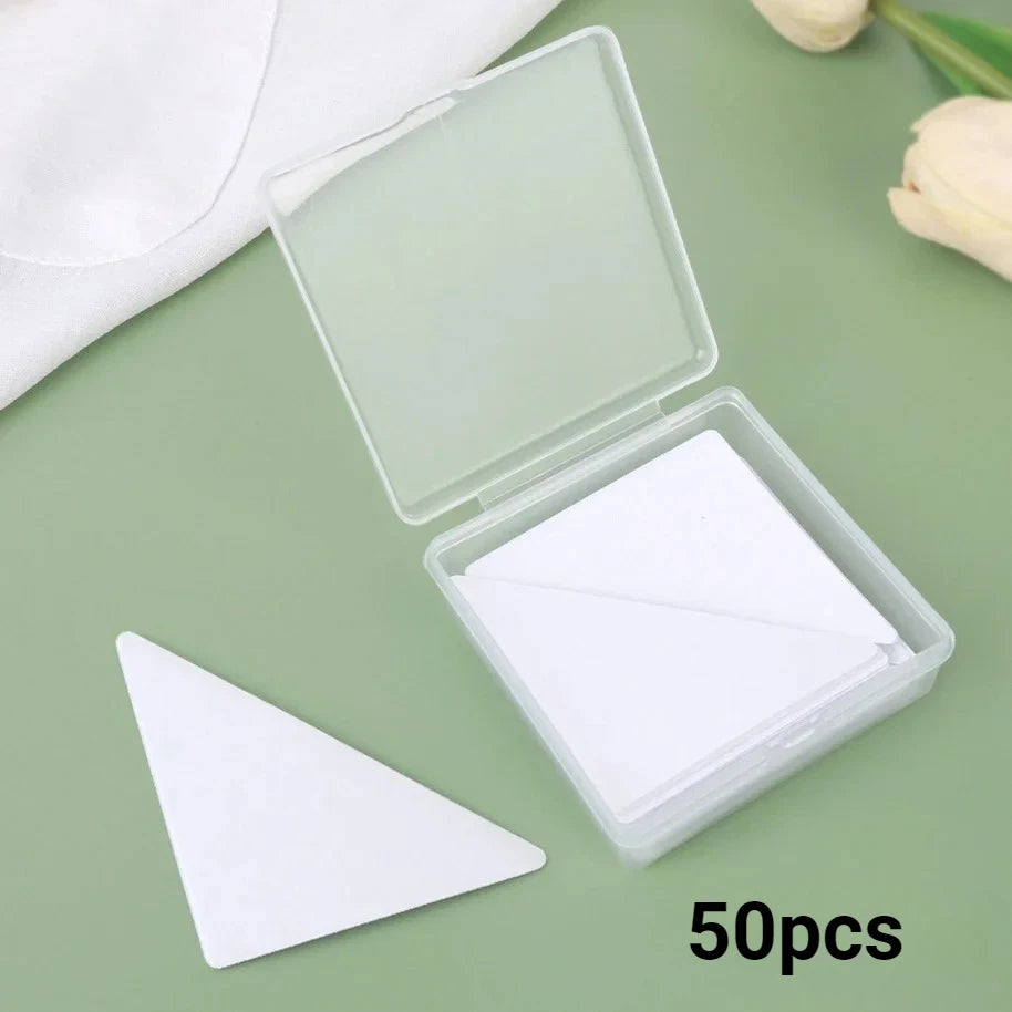 Shirt Polo Shirt Collar Paste Collar Shape Paste Triangle Collar Brace Without Curling Fixed Paste Collar Shape Paste Oasis Select 50pcs-box