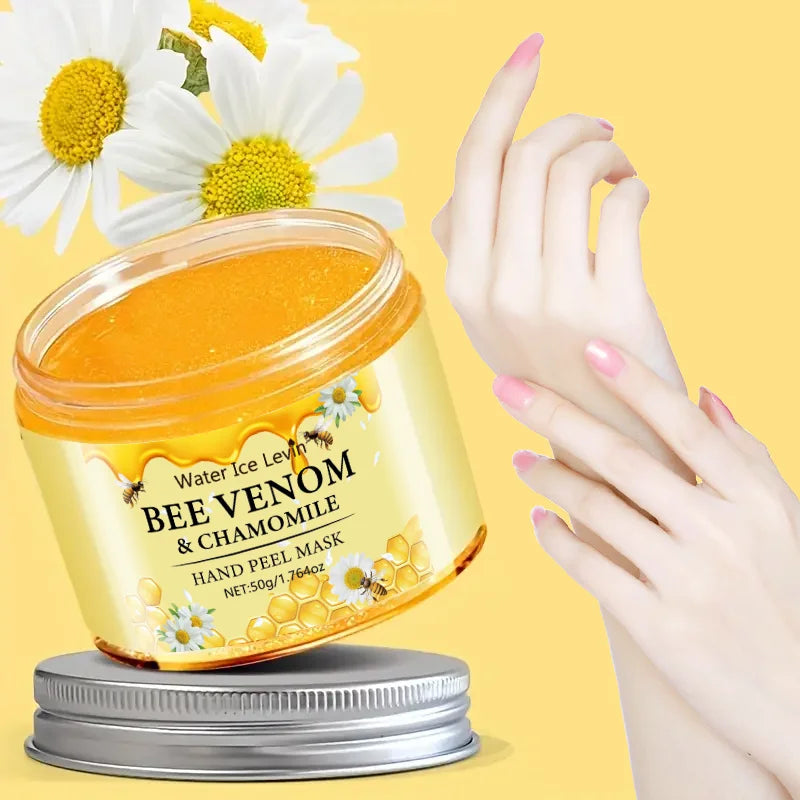 Bee Venom & Chamomile Exfoliating Hand Wax Mask – 50g Hand Wax Mask Oasis Select