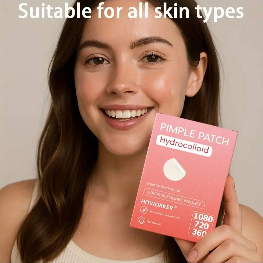 Hydrogel acne patch, 360/720/1080 patch/box, a patch that can effectively remove facial secretions, suitable for men and women Oasis Select