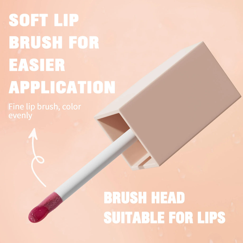 Hello Kiss Mirror Lip Gloss – Waterproof & Long-Lasting Shine