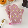 Daisy Print Oven Mitt – Heat-Resistant Kitchen Baking Glove