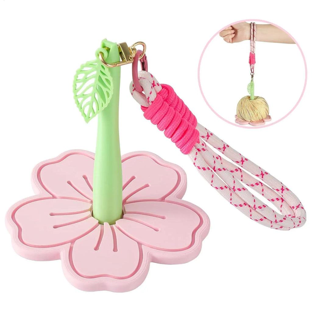 Portable Wrist Yarn Holder For Knitting Crochet Yarn Bowl Organizer Durable Yarn Ball Holder DIY Knitting Crochet Supplies Oasis Select