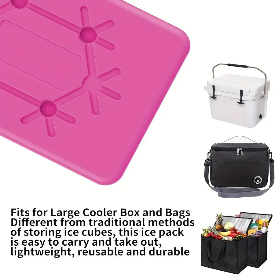 Reusable Ultra-thin Cooling Element Ice Pack, Suitable for Outdoor Activities To Keep Food Fresh Oasis Select