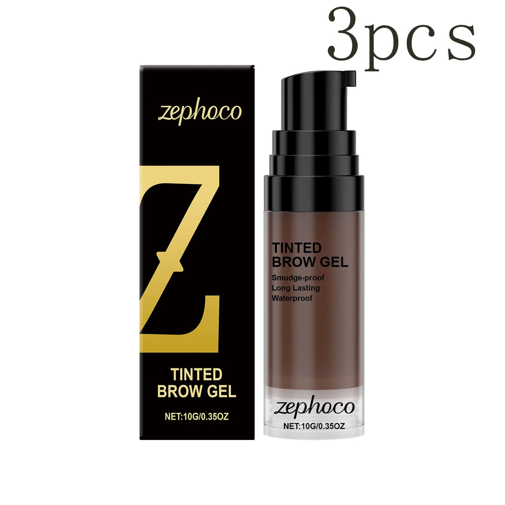 Zephoco Waterproof Eyebrow Tint Gel – Long-Lasting Brow Color