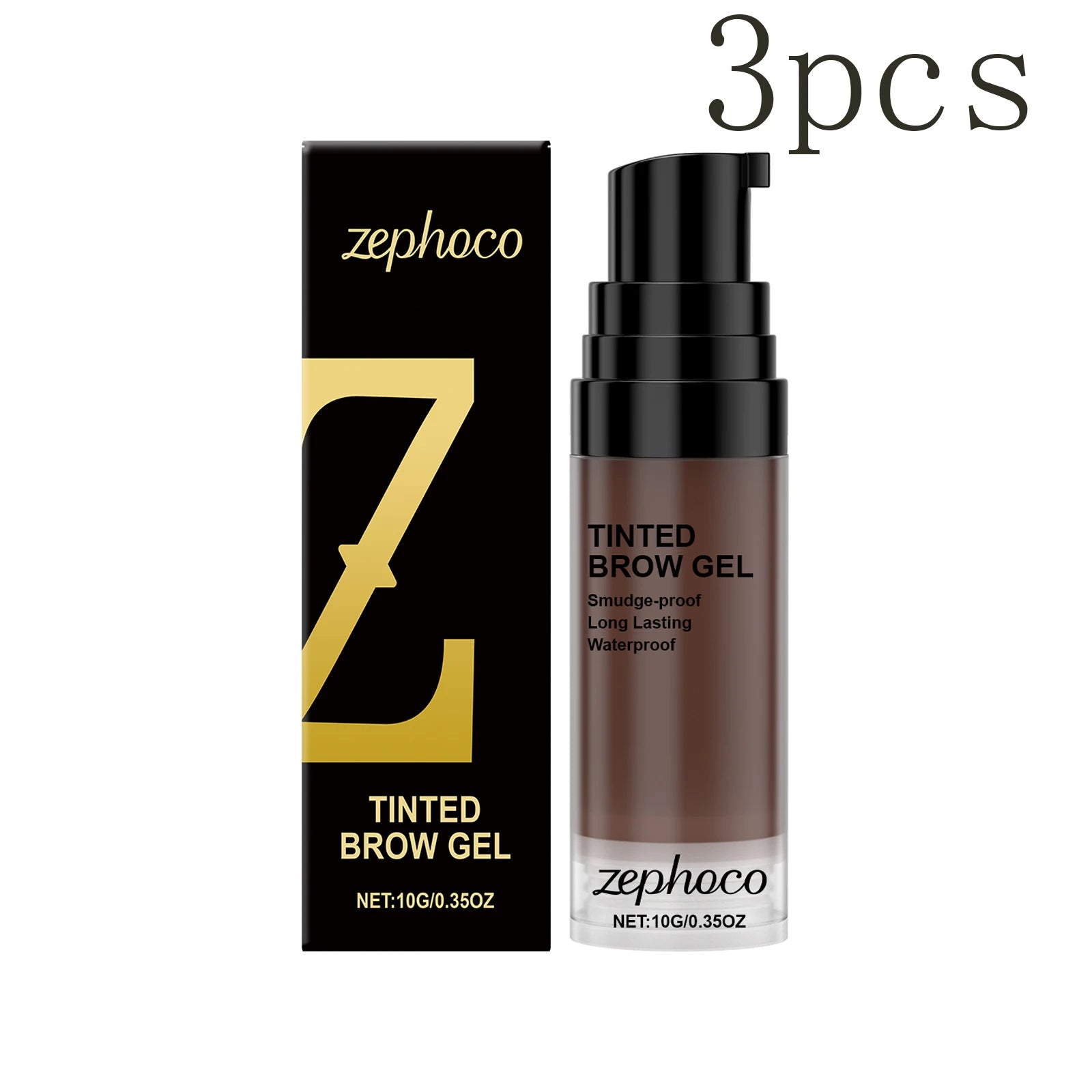 Zephoco Waterproof Eyebrow Tint Gel – Long-Lasting Brow Color