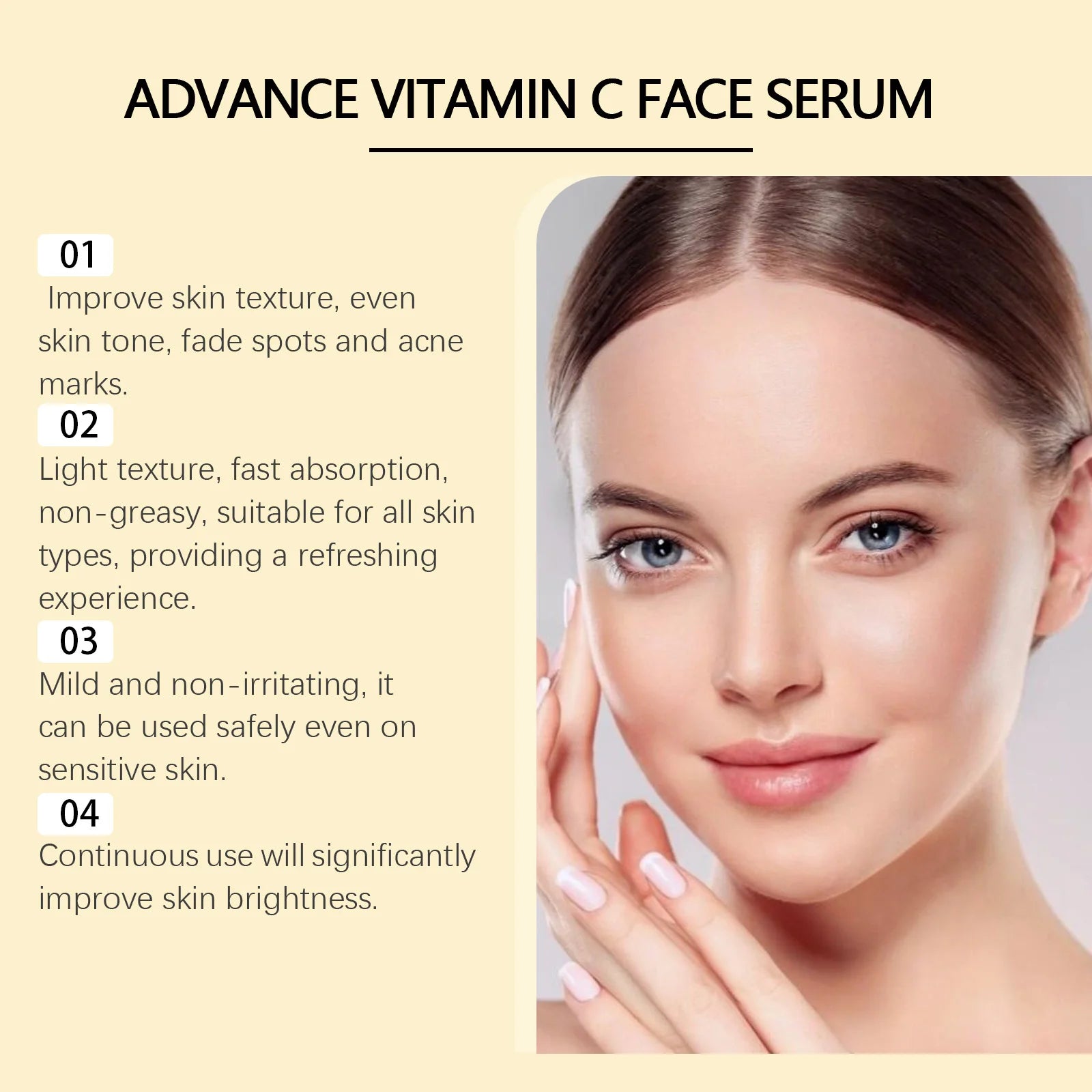 Vitamin C Face Serum – Dark Spot Corrector & Brightening Vitamin C Face Serum Oasis Select