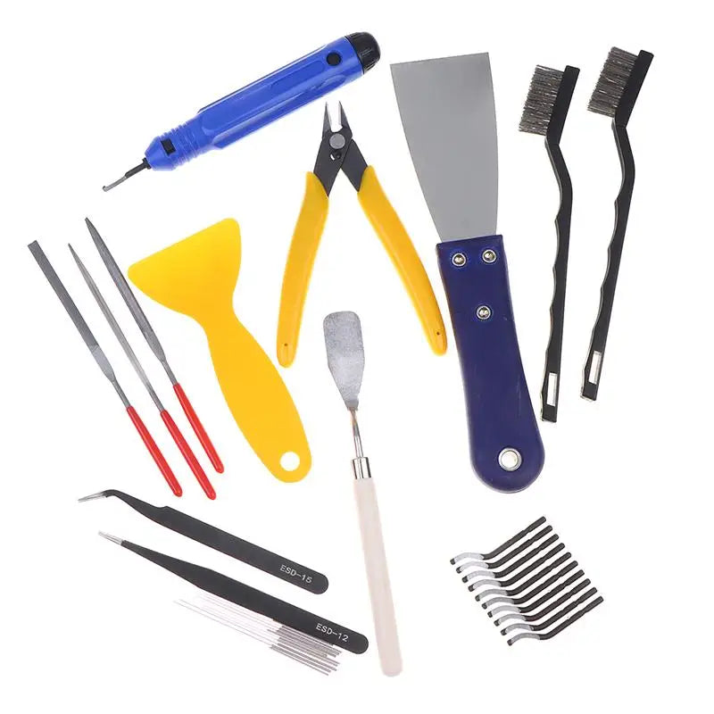 1 Set 3D Printer Tools Kit,3D Printer Accessories For All FDM/SLA Printers Includes Nozzle Cleaning Tools, Removal Scrapers Oasis Select