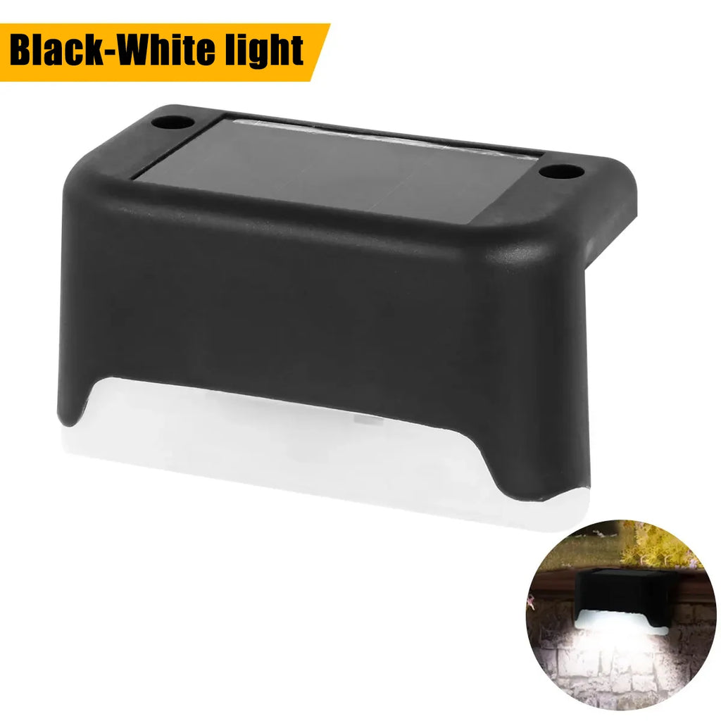 Solar LED Step Lights – Waterproof Outdoor Stair & Path Lamp
