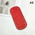 Woven Leather Bag Base 18x8cm | DIY Crochet Purse Bottom Leather Bag Base Oasis Select A6