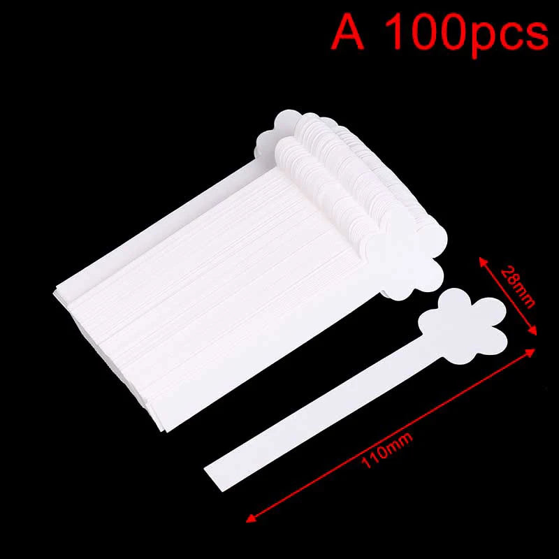 100/500Pcs Tester Strips Fragrance Disposable White Smell Paper Paper Strips Test Paper Aromatherapy Perfume Essential Oils Oasis Select A