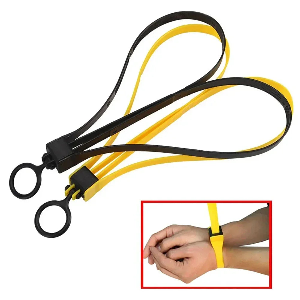 Tactical Plastic Cable Tie Strap Handcuffs War Battle Agent Police CS TMC Gear Hunting Disposable Cable Tie Cosplay Tactico New Oasis Select