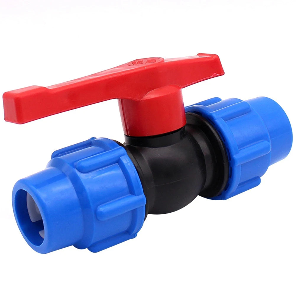Shut-off Valve PE Pipe Ball Valves With External Thread Stop Valve Fitting 20/25/32mm High Pressure Resistance Oasis Select