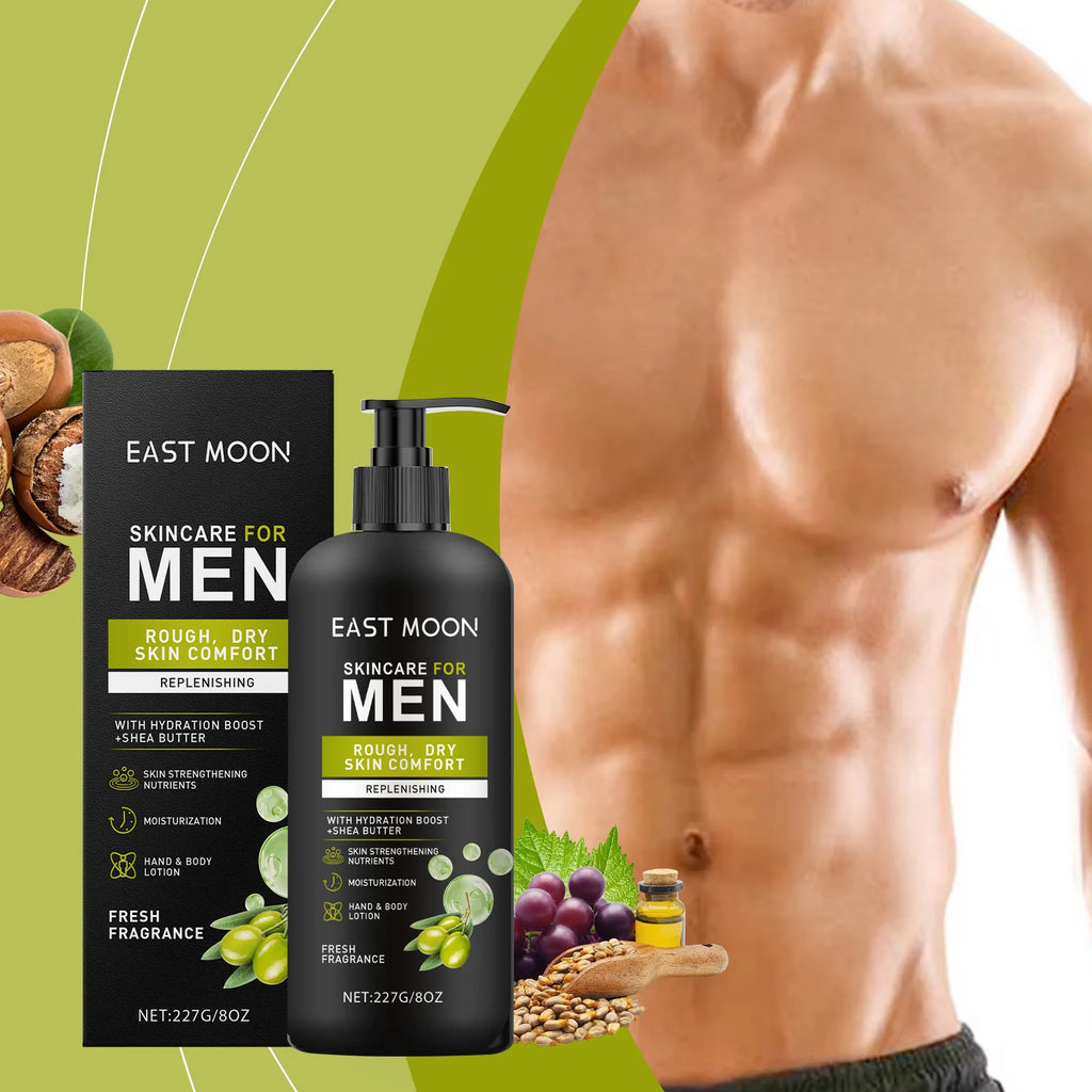 East Moon Men's Body Lotion – Moisturizing Nourishing Cream Men's Body Cream Oasis Select