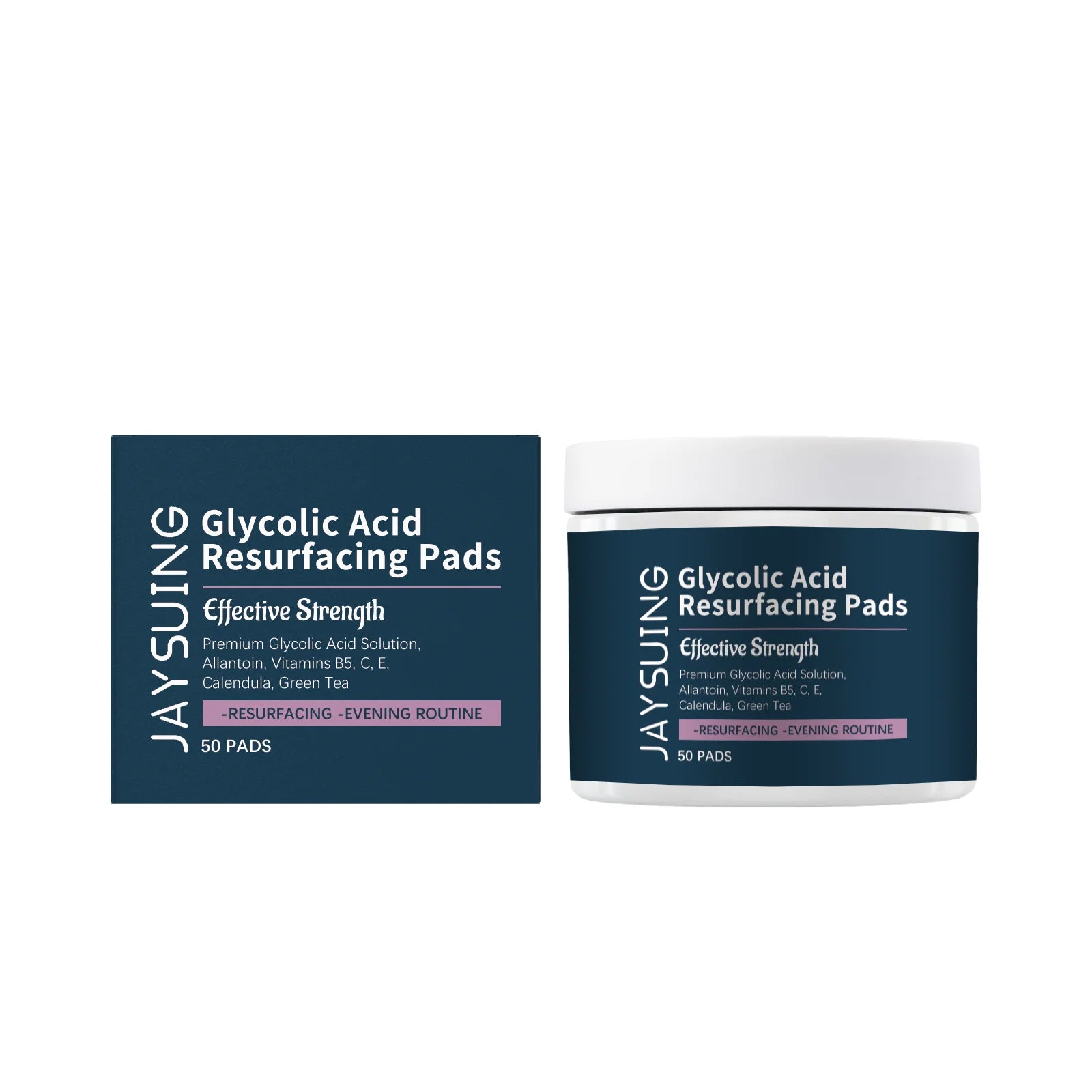 Glycolic Acid Exfoliating Cotton Pad Relieve Skin Discomfort Shrink Pores Remove Blackheads Improve Drying Moisturiz Cotton Pads Oasis Select 50PADS