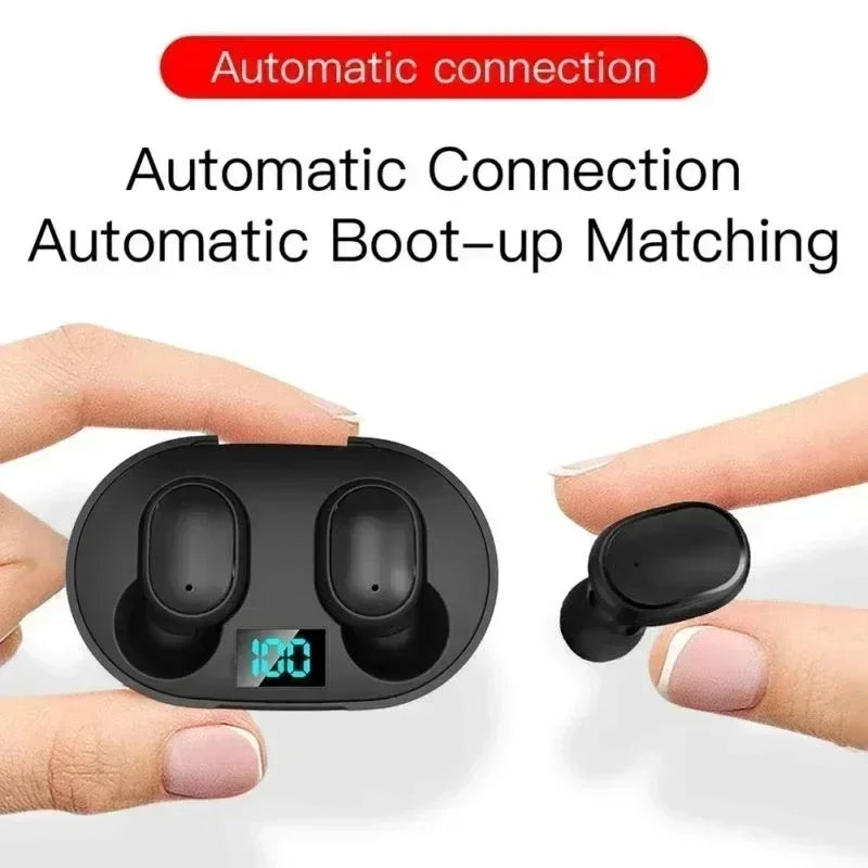 NEW E6S Bluetooth Earphones Wireless bluetooth headset Noise Cancelling Headsets With Microphone Headphones Oasis Select