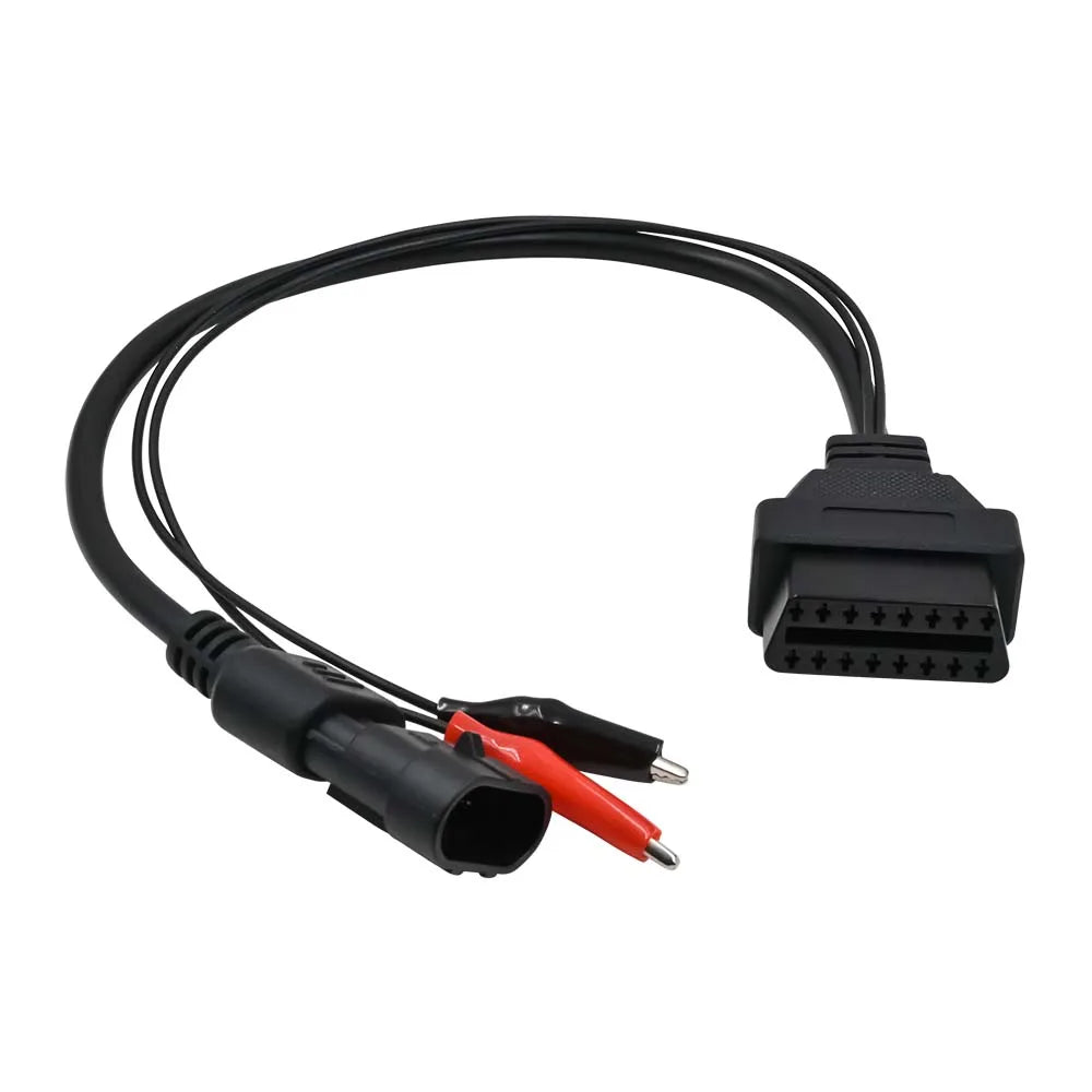 OBD2 3-Pin to 16-Pin Adapter Cable for Fiat, Lancia & Alfa Romeo OBD2 Diagnostic Adapter Oasis Select