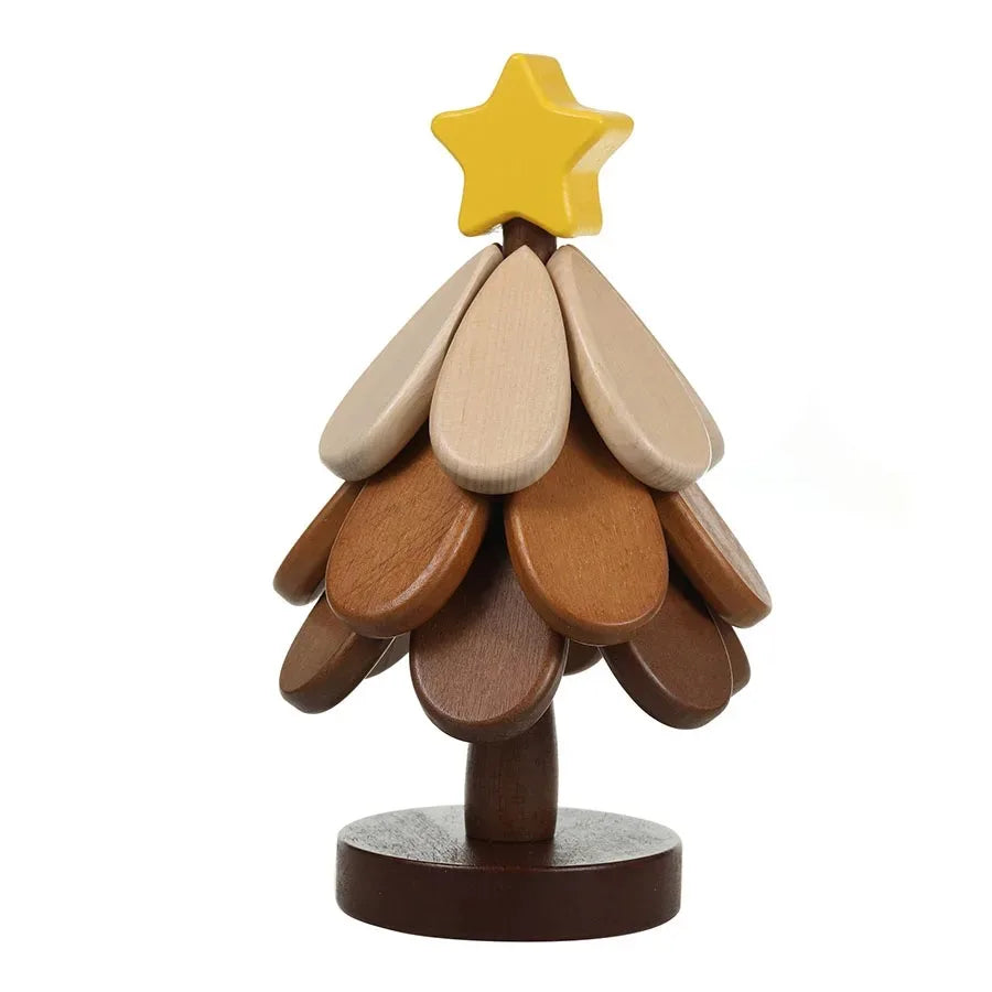 Christmas Tree Wooden Trivet Mat – Heat-Resistant Pot Holder Wooden Trivet Mat Oasis Select stars M PLANT